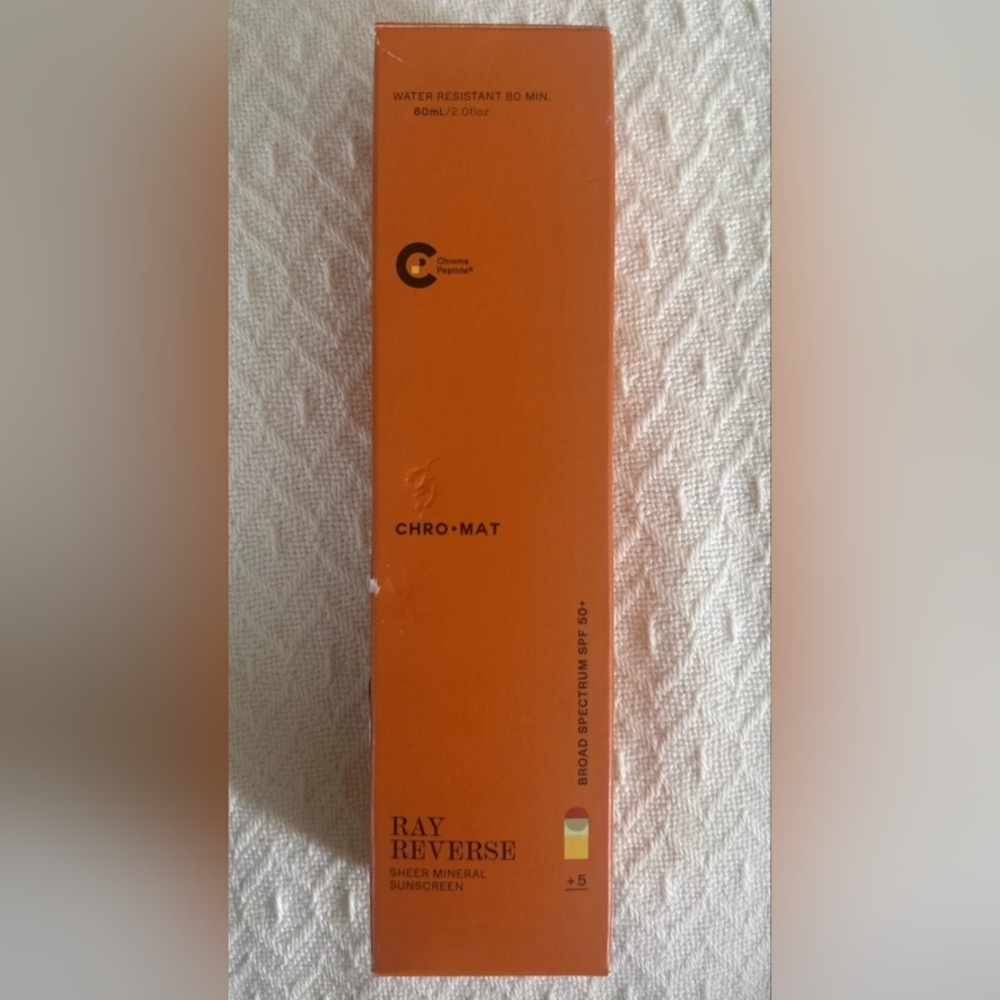 Liftlab Chromat Chroma Peptide Ray Reverse Sheer Mineral Sunscreen 2oz SPF 50